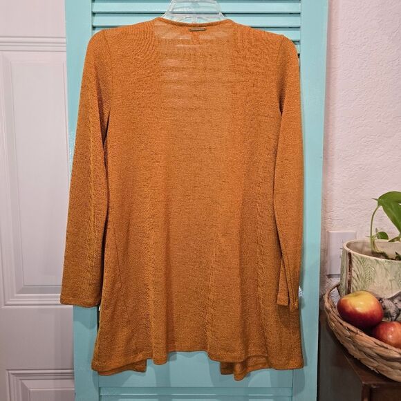 MICHAEL Michael Kors Gold Open-Front Sweater - Picture 2 of 4